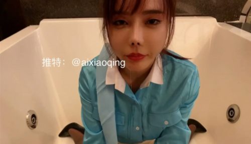 39989-秀人网巨乳网红【艾小青】十月新作-爆裂黑丝秘书 制服魅惑 无套虐操内射 精液流出特写 高清.jpg
